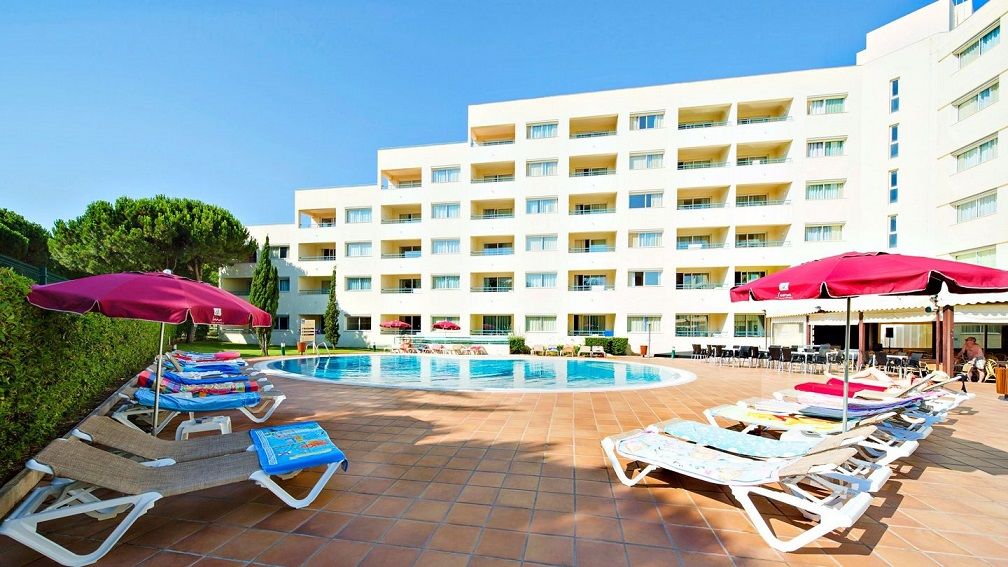 The Patio Suite Hotel Albufeira Eksteriør bilde